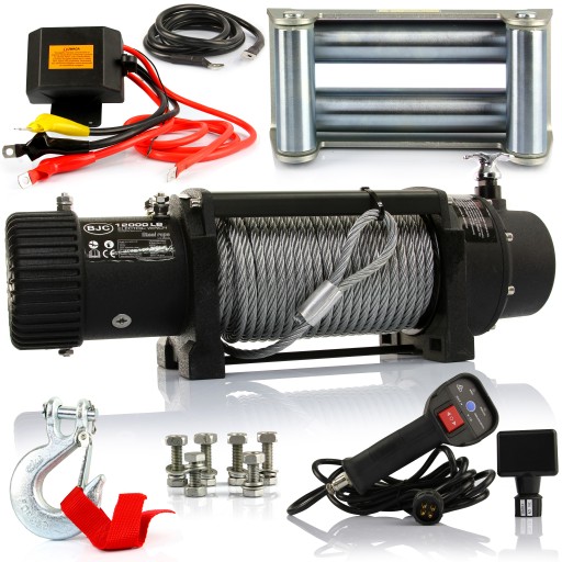 ЭЛЕКТРИЧЕСКАЯ ЛЕБЕДКА 5,5 Т ЛЕБЕДКА LAWETA 12В