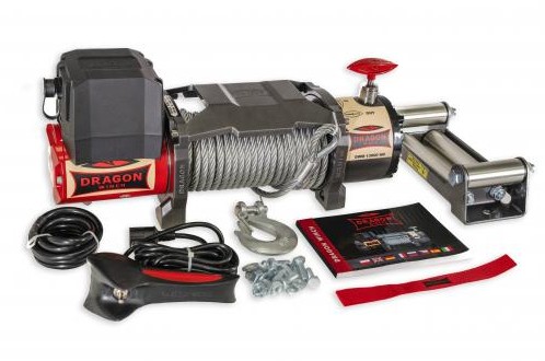 ЛЕБІДКА ЕЛЕКТРИЧНА 6 ТОН LAWETA WINCH 12V DRAGON WINCH 13000HD OFFR