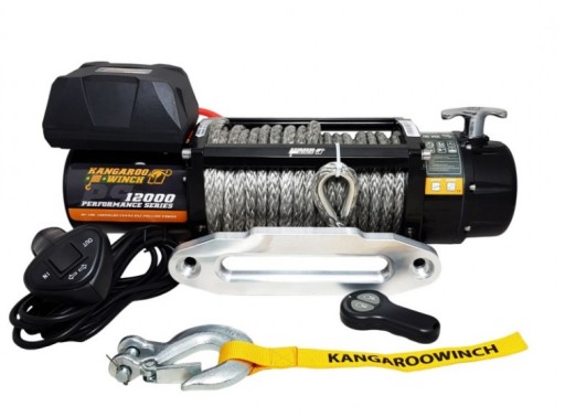 ЛЕБІДКА KANGAROWINCH K12000PS SR 5.5T СИНТЕТИЧНА