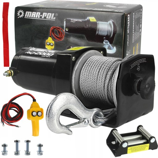 ЛЕБІДКА АКУМУЛЯТОРНА ЛЕБІДКА 12V 2000LBS