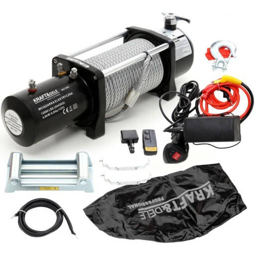 ЛЕБЕДКА ЭЛЕКТРИЧЕСКАЯ ТРОСОВАЯ ЛЕБЕДКА 12000LBS