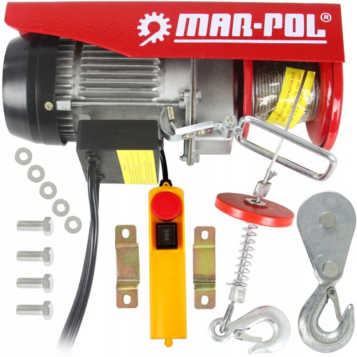 ЛЕБЕДКА ЭЛЕКТРИЧЕСКАЯ ТРОСОВАЯ 150/300КГ