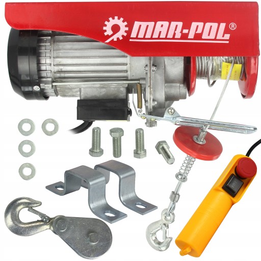 Лебідка електрична лебідка ТРОС300 / 600кг