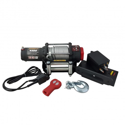 KANGAROWINCH WINCH 4500 lbs 12V WIRE CABLE ATV QUAD 4X4