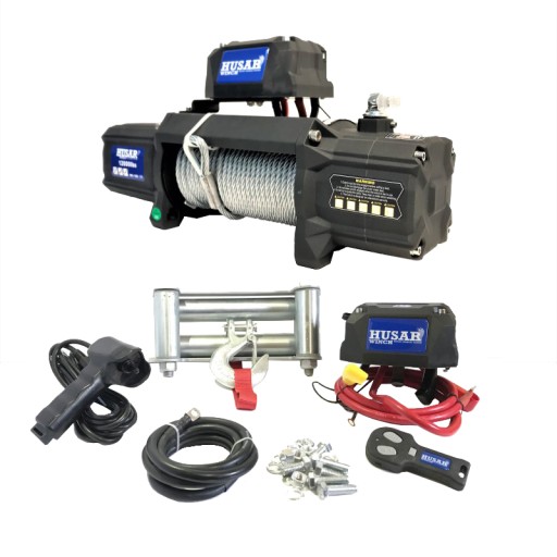 ЛЕБЕДКА, ТРОСОВАЯ ЛЕБЕДКА, 5,5 Т 12 В, ГРУЗОВИК С КАМЕРОЙ