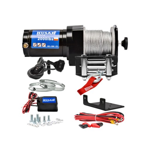 ТРОС ЛЕБЕДКИ 907KG 12V СТАЛЬНОЙ ТРОС ЛЕБЕДКИ