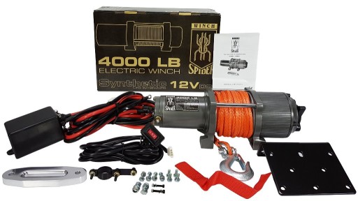 ЛЕБЕДКА ЛЕБЕДКА ЛЕБЕДКА 12V КВАДРОЦИКЛ ЛОДКА 4000LBS