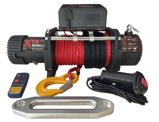 XTR WINCH 13500 LBS 6.1 T СИНТЕТИЧНИЙ КАНАТ КОВЗНИЙ ГАК