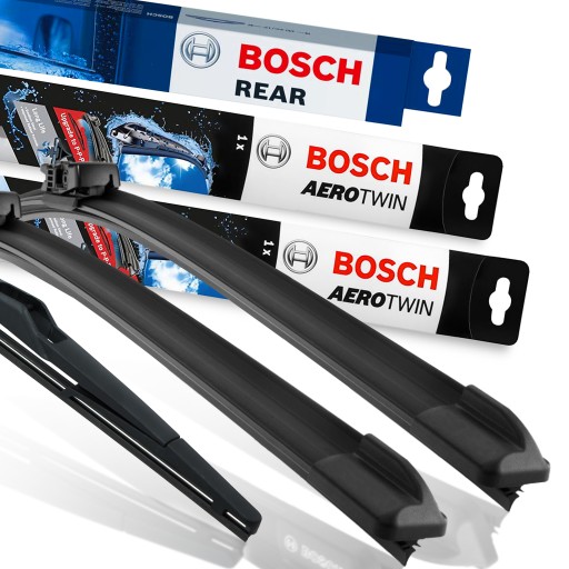 AR21U+AR20U+H380 - Двірники BOSCH AEROTWIN ПЕРЕДНІ + ЗАДНІ VW PASSAT B6 COMBI 10/2000-10/2001