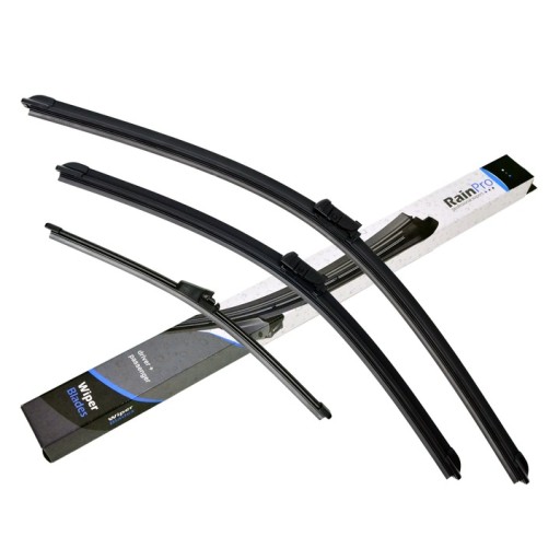 RP91-424 HQA13 - ДВІРНИКИ RainPro VW GOLF 5 V 11/2005 - 11/2008 КОМПЛЕКТ ПЕРЕДНІЙ ЗАДНИЙ