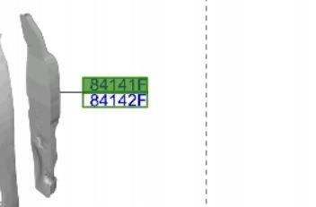 84141-J7000, 84142-J7000 - ЗВУКОИЗОЛЯЦИЯ ПЕРЕДНЕГО КРЫЛА L / P PROCEED 21-LIFT