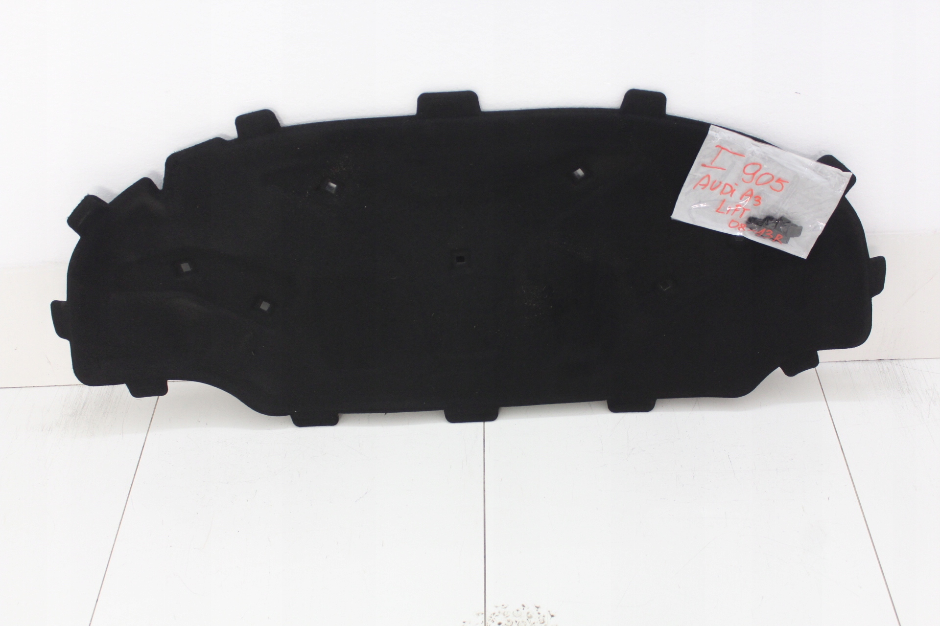 Звукоізоляція капота AUDI A3 8P 08-13R FL запонки