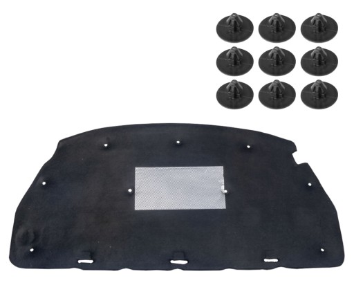 ЗВУКОІЗОЛЯЦІЯ КАПОТА + ЗАПОНКИ OPEL INSIGNIA A 08 - 13308394