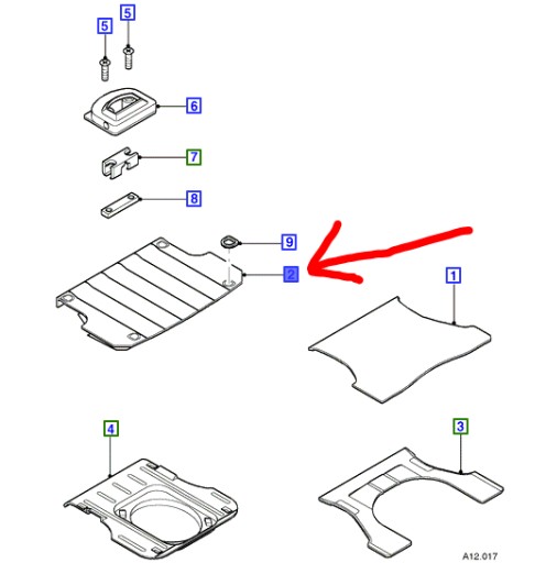 НАКЛАДКА БАГАЖНИКА FORD MONDEO Mk3 Універсал 2003-
