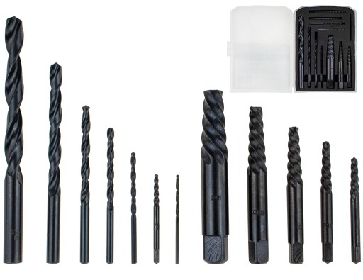 СВЕРДЛА ТА СВЕРДЛА ПО ЗЛАМАНИМ БОЛТАМ І ГАЙКАМ