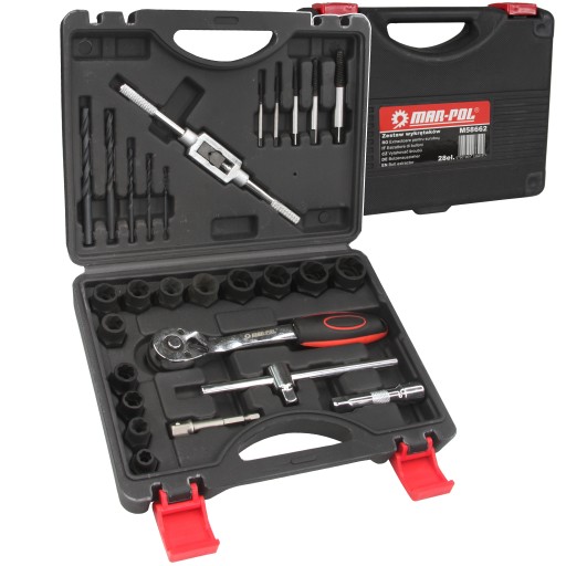 СНЯТИЯ ДЛЯ СЛОМАННЫХ БОЛТОВ, ШПИЛЬК, ГАЙОК, 26 ЭЛЕМЕНТОВ