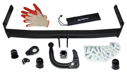 СЪЕМНЫЙ БУКСИРОВОЧНЫЙ КРЮК для FORD FIESTA MK8 2017-25 VIII + БЕСПЛАТНЫЕ КРЫШКИ