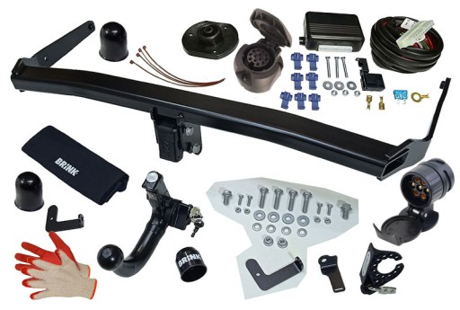 СЪЕМНЫЙ КРЮК+13-ПИННЫЙ МОДУЛЬ SEAT LEON 4 IV HTB+KOMBI с 2019 г.+e-HYBRID TOWING