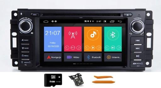 ПРОДАЖ ANDROID RADIO DSP JEEP COMMANDER 05-10