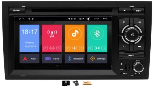 Оптовый Android радио навигация AUDI A4 B6 00-04