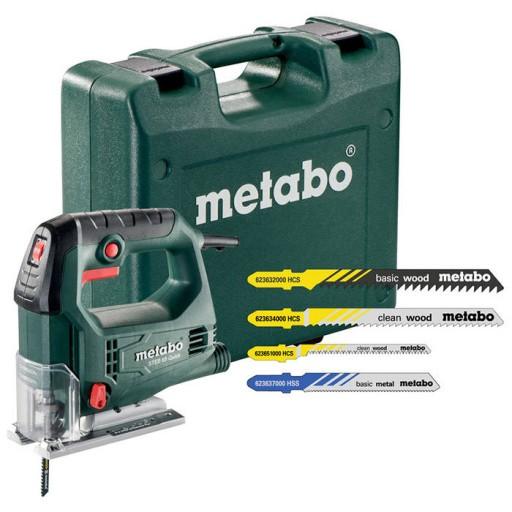 Лобзик STEB65 QUICK +20 пильных полотен + METABO CASE 690920000