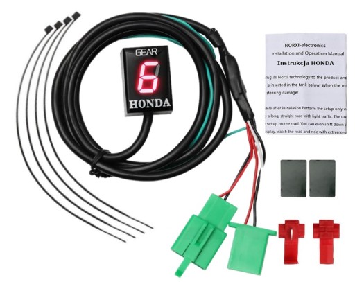 GEAR DISPLAY HONDA PLUG&PLAY (CBR CB CBF VT інше) мотоцикл мотоцикл