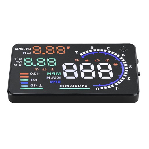 Светодиодный ЖК-проектор A8 HUD OBD2 5.5