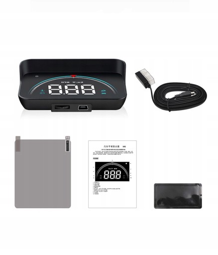 Светодиодный ЖК-проектор HUD OBD2 GPS USB M7