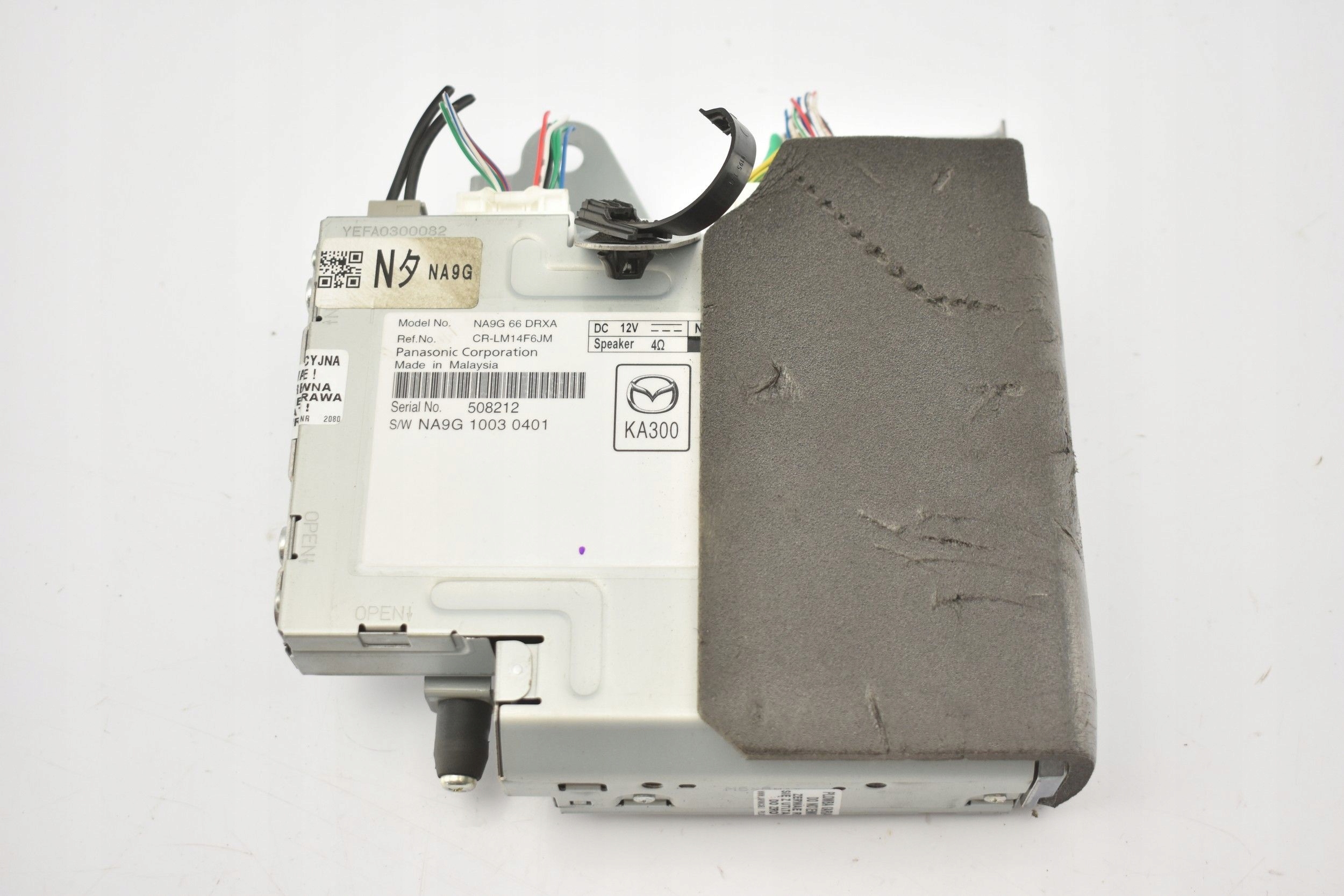 NA9G-66DRXA - АУДІО ПІДСИЛЮВАЧ NA9G66DRXA FIAT 124 SPIDER MX5 ND