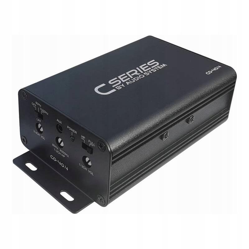 АУДІО ПІДСИЛЮВАЧ СИСТЕМИ CO - 40.4 ЧОТИРЬОХКАНАЛЬНИЙ