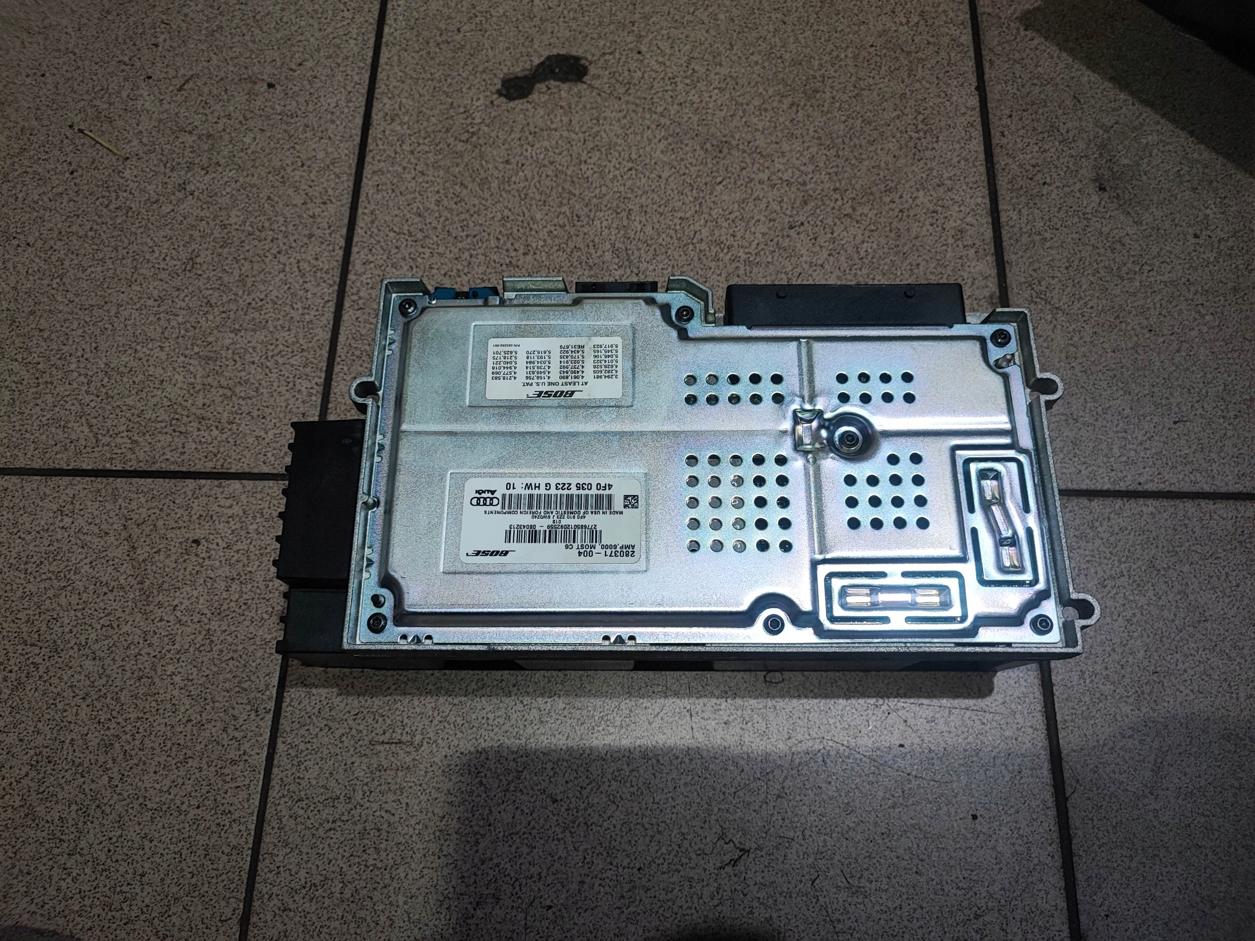 4F0035223G 4F0910223J - Усилитель BOSE AUDI A6 S6 C6
