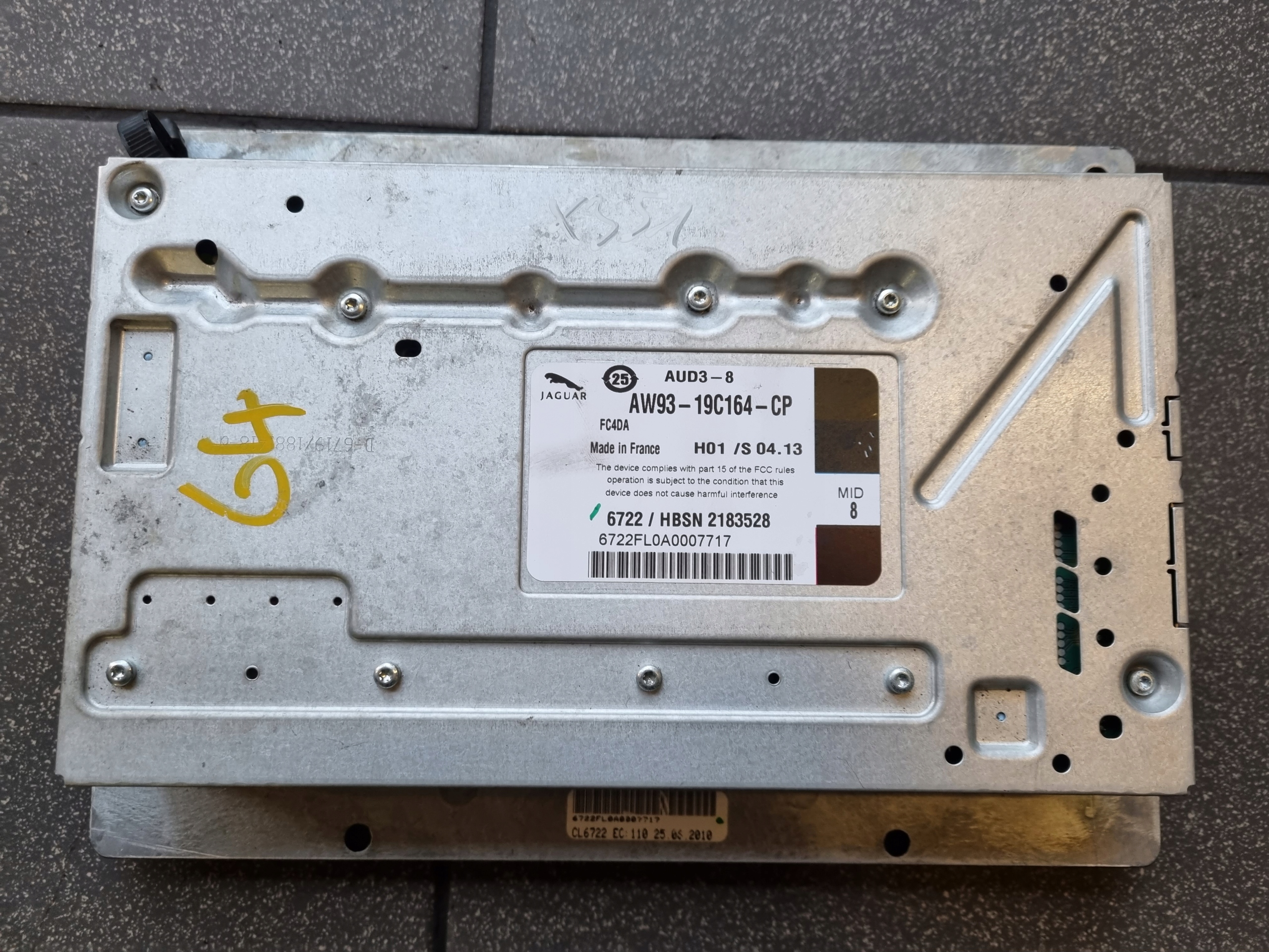 Усилитель Jaguar XJ X351 AW93-19C164-CP