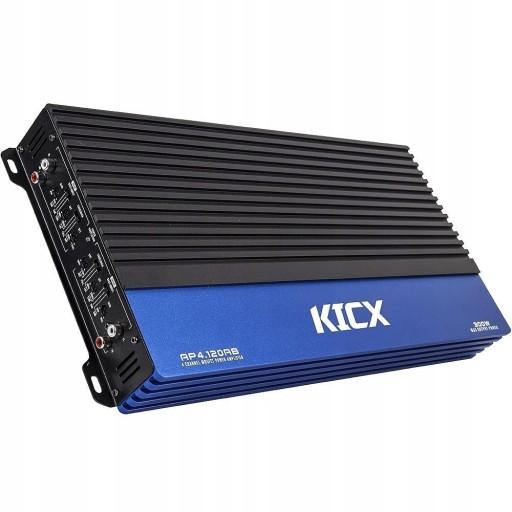 Усилитель Kicx AP 4.120 AB 4-канальный 4X120W/150W