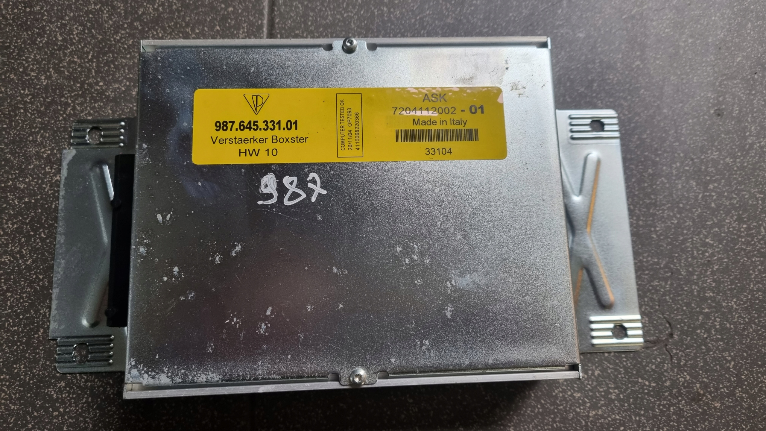 УСИЛИТЕЛЬ PORSCHE BOXSTER 987 98764533101