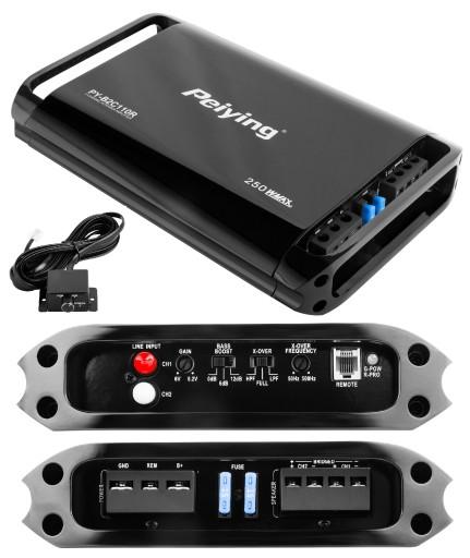 АВТОМОБИЛЬНЫЙ УСИЛИТЕЛЬ 2 КАНАЛА 250 ВТ АВТОМОБИЛЬНЫЙ АУДИО