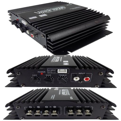 АВТОМОБІЛЬНИЙ ПІДСИЛЮВАЧ VK 500W 2 КАНАЛИ VK-239