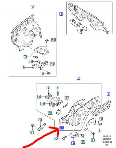 81501040 - Карбюратор труба Honda CB 750 F BoldOr 79-84