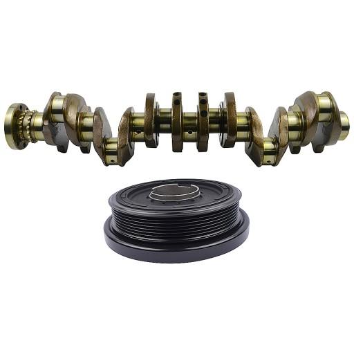 11217809375, 11217799970, - Колінчастий вал + шків для BMW F07 F10 F11 F01-F04 X5 X6 N57D30 11217809375