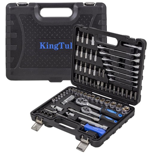 Чемодан для инструментов, набор инструментов, ключи, 82 шт.