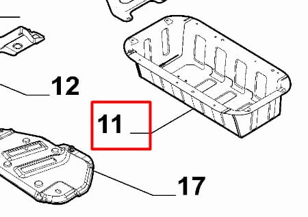 670157482 - Ванна чаша багажника Alfa Romeo Stelvio