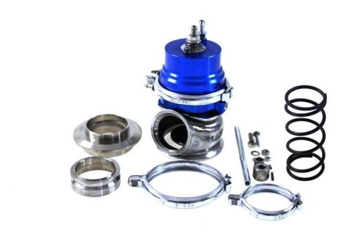 MP-WG-040 - Wastegate внешний TurboWorks 50mm 1.6 Bar V-Band Blue