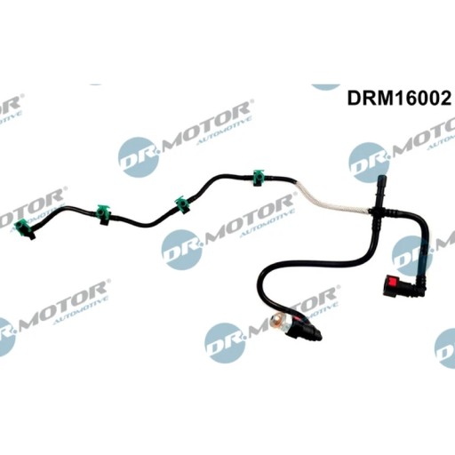 DRM16002 - Шланг, топливо на переливе Dr. Motor Automotive DRM16002