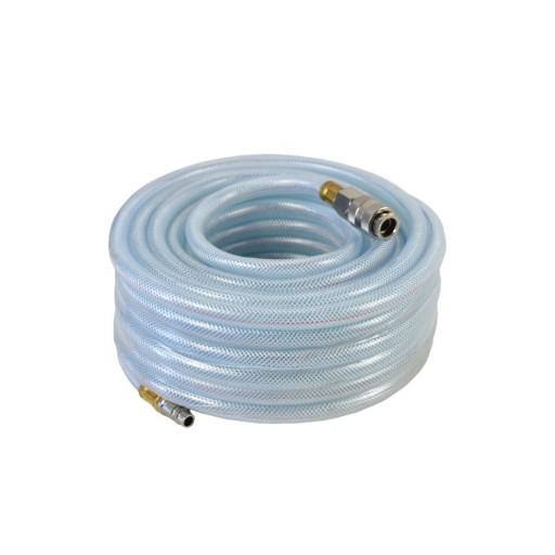 Шланг, армований гумовий шланг для компресора, 30 м, пневматичний, швидкісний роз'єм
