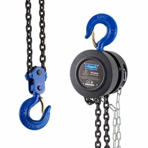 Ручна ланцюгова лебідка 2Т ланцюгова лебідка - 3м TRC9020 SCHEPPACH
