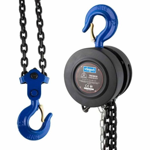 Лебідка ручна ланцюгова 3Т довжина ланцюга - 3м TRC9030 SCHEPPACH