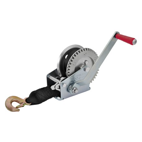 Лебідка, лебідка ручна, стрічка 450 кг