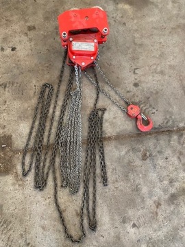 Мобильная цепная таль Wł-15P 1,5т Лебедка