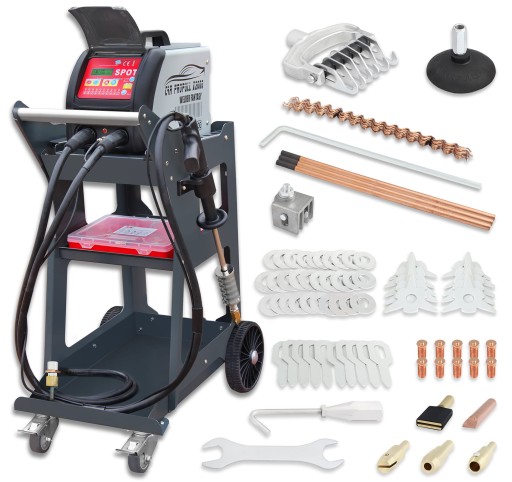 Welder Fantasy Spotter для кузовного ремонту з візком Car ProPull X-2000