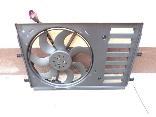 Вентилятор охлаждения Audi A1 Polo Ibiza TSI 4 PIN 6R0959455D