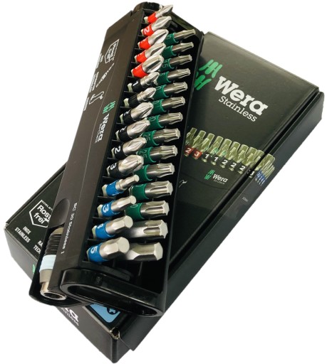 Wera набор бит из нержавеющей стали INOX 30 шт